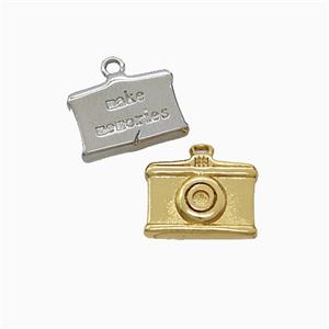 Copper Camera Charms Pendant Mixed, approx 9-12mm [FD21988]