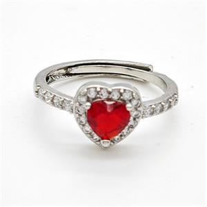 Copper Ring Pave Zircon Bead, Platinum Plated, approx 6mm, 10mm, 18mm dia [FD22191]