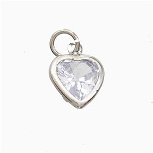 Copper Pendant Pave Zircon, Gold Plated, approx 9mm [FD22387]