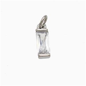 Copper Pendant Pave Zircon, Gold Plated, approx 4-10mm [FD22391]