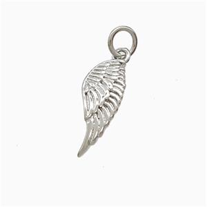 Copper Pendant Pave Zircon, Gold Plated, approx 6.5-15mm [FD22477]