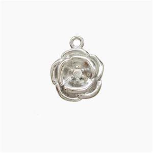 Copper Pendant, Gold Plated, approx 10mm [FD22606]