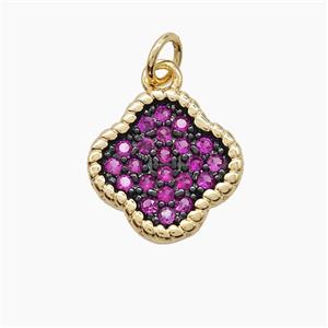 Enamel Copper Pendant, Gold Plated, approx 14mm [FD22881]