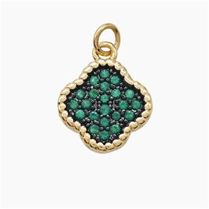 Enamel Copper Pendant, Gold Plated, approx 14mm [FD22882]