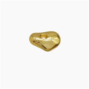 Zinc Alloy Rondelle Spacer Beads Gold Plated, approx 6-8mm [FD23726]
