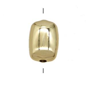 Copper Beads Gold Plated, approx 10-15mm [FD25226]