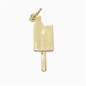 Copper Ice Cream Pendant Gold Plated, approx 7-19mm [FD26871]