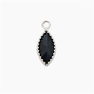 Copper Pendant Pave Zircon, Gold Plated, approx 5x9mm [FD27512]