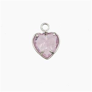 Copper Pendant Pave Zircon, Gold Plated, approx 7mm [FD27550]