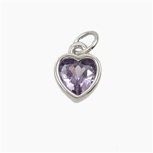 Copper Pendant Pave Zircon, Gold Plated, approx 7.5mm [FD27559]
