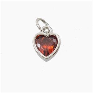 Copper Pendant Pave Zircon, Gold Plated, approx 7.5mm [FD27561]