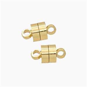 Copper Magnetic Clasp Gold Plated, approx 6mm [FD27746]