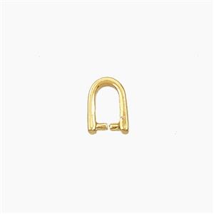 Copper Bead Pave Zircon, Gold Plated, approx 4.5-6.5mm [FD28609]
