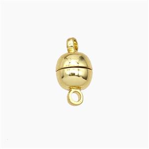 Copper Magnetic Clasp Gold Plated, approx 6mm [FD28886]