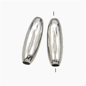 Copper Rice Beads Platinum Plated, approx 5-15mm [FD29261]