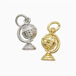 Copper Globe Pendant Mixed, approx 8-10mm [FN52467]