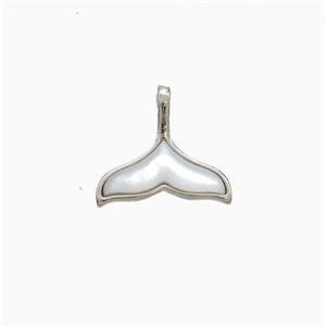 Copper Pendant Pave Shell Bead, Gold Plated, approx 12-13mm [FN52748]