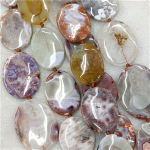 Natural Carnelian Agate Oval Beads Red, approx 30-40mm [GA3817]