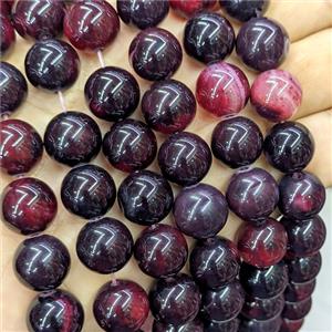 DarkRed Agate Beads Smooth Round Dye, approx 14mm [GA4063]