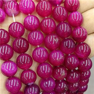 Red Agate Round Beads Smooth Dye, approx 14mm [GA4092]