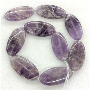 Natural Purple Amethyst Oval Beads, approx 20-40mm [GA4232]