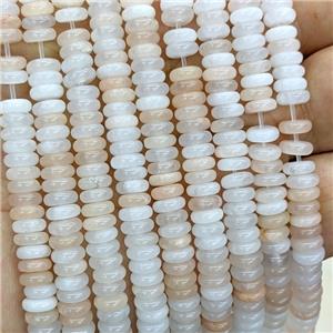 Natural Pink Aventurine Heishi Beads, approx 6mm [GB23631]