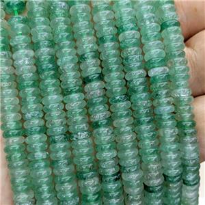 Natural Green Strawberry Quartz Heishi Beads, approx 6mm [GB23653]