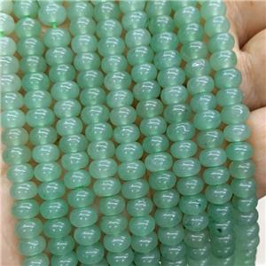 Natural Green Aventurine Beads Smooth Rondelle, approx 6mm [GB23669]