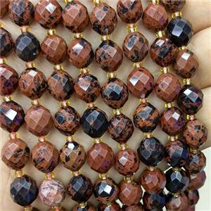 Natural Autumn Jasper Beads Faceted Rice, approx 8-10mm [GB23804]
