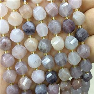 Violet Jasper Twist Beads, approx 9-10mm [GB23859]