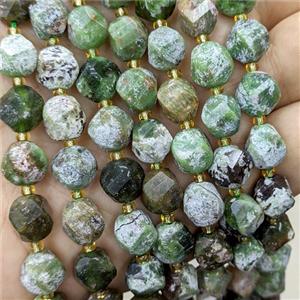 Natural Green Opal Twist Beads, approx 9-10mm [GB23881]