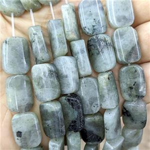 Natural Labradorite Rectangle Beads, approx 13-18mm [GB24117]