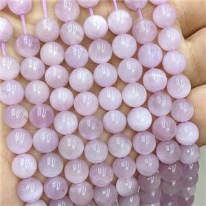 Natural Kunzite Beads Lavender Smooth Round, approx 12mm [GB24301-12MM]