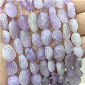 Natural Purple Chalcedony Chips Beads Freeform, approx 9-14mm [GB24390]