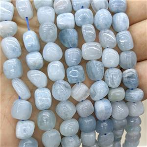 Natural Blue Aquamarine Chips Beads Freeform, approx 8-9mm [GB24391]