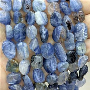 Natural Blue Kyanite Chips Beads Freeform, approx 9-14mm [GB24393]