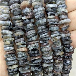Natural Black Moonstone Chips Beads Freeform, approx 7-11mm [GB24423]