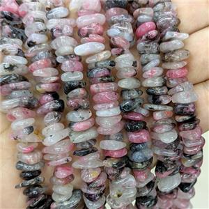 Natural Pink Sakura Quartz Chips Beads Freeform, approx 7-11mm [GB24426]