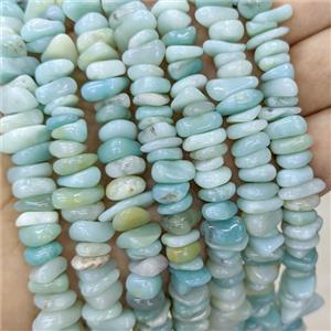 Natural Blue Amazonite Chips Beads Freeform, approx 7-11mm [GB24428]