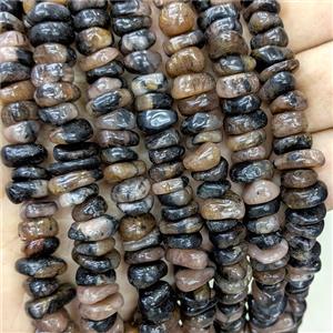 Natural Staurolite Chips Beads Freeform, approx 7-10mm [GB24429]
