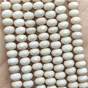 River Jasper Beads Faceted Rondelle, approx 4x6mm [GB24498]