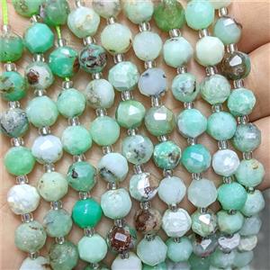 Natural Green Australian Chrysoprase Beads Cutted Round, approx 8mm [GB24669]