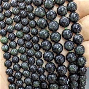 Natural Darkgreen Diopside Beads Smooth Round, approx 8mm [GB24799-8MM]