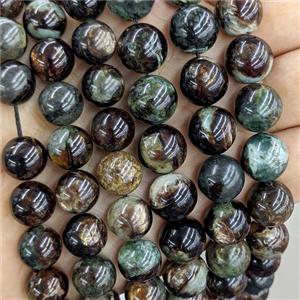 Natural Brazilian Biotite Beads Black B-Grade Smooth Round, approx 13mm [GB24818-13MM]