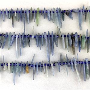 Natural Blue Kyanite Chips Beads Freeform Topdrilled, approx 7-20mm [GB24960]
