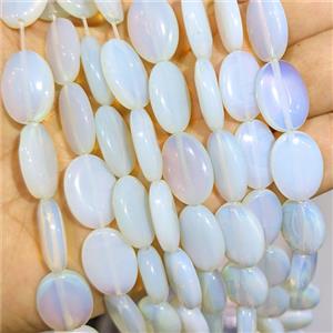 White Opalite Oval Beads, approx 13-18mm [GB25163]