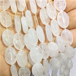 Clear Quartz Oval Beads, approx 13-18mm [GB25174]