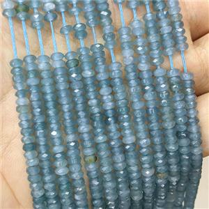Dye Jade Beads Faceted Rondelle, approx 2x4mm [GB25186]