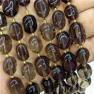 Smoky Quartz Nugget Beads Freeform, approx 10-15mm [GB25908]