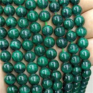 Natural Green Malachite Beads Smooth Round, approx 4mm [GB25972-4MM]